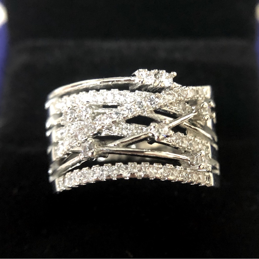 Sterling Silver CZ Ring